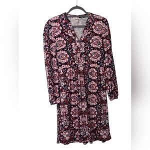 Boden Pink Naomi Relaxed Jersey Dress US 4R